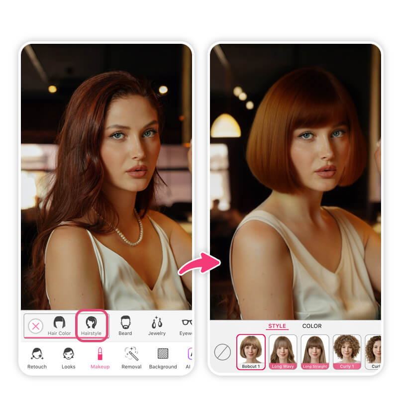 Transforme seu visual com apps capilares! Você já imaginou como seria mudar o visual do seu cabelo sem sair de casa? ✂️